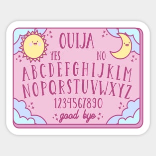 Cute Pastel Ouija Board Sticker
